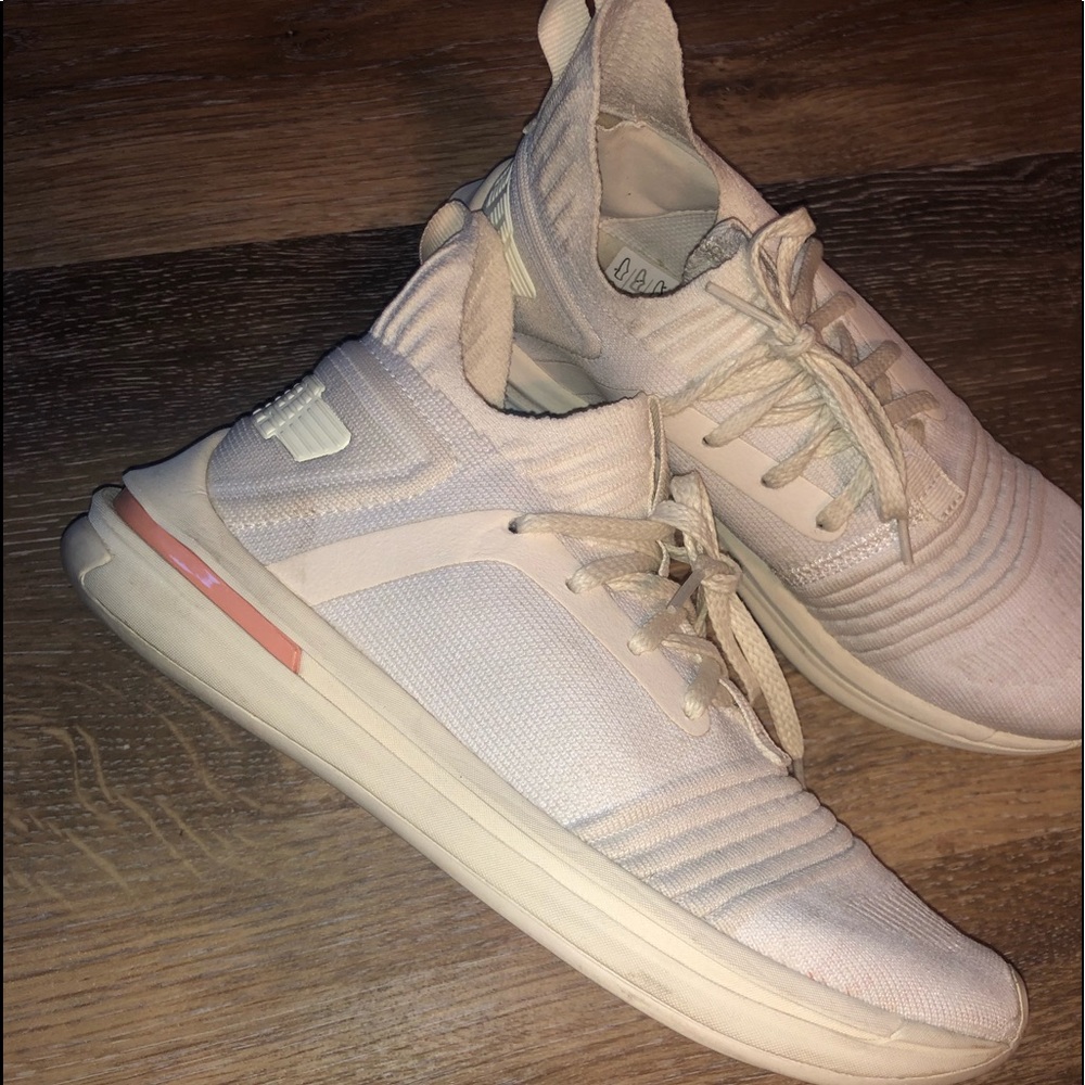 Cream Puma Sneakers